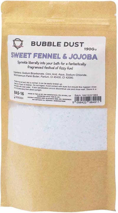 Bruisbal - Badpoeder - Zoete Venkel & Jojoba - 190 gram - Bruispoeder - Bad Bomb