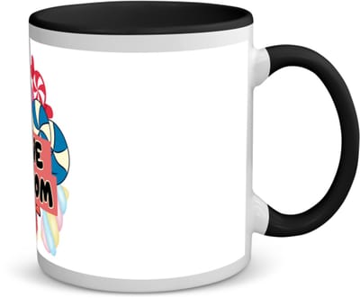 Akyol - mama cadeau - koffiemok - theemok - zwart - Moeder - moeders - cadeautje - met opdruk - verjaardag - moederdag - mama cadeautjes - moederdag cadeau - verjaardag - liefste mama - leuk kado om te geven - 350 ML inhoud