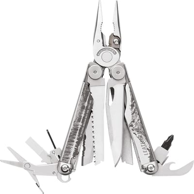 Leatherman - 2H Wave+ Multi-Tool - 18-in-1 met Vergrendelbare Messen en Tangen