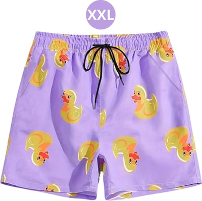 Bovista Zwembroek Heren - Zwem Broek Mannen - Badkleding - Zwemmen - Jongens - Swimming Shorts - Zomerbroek - Violet - Maat XXL