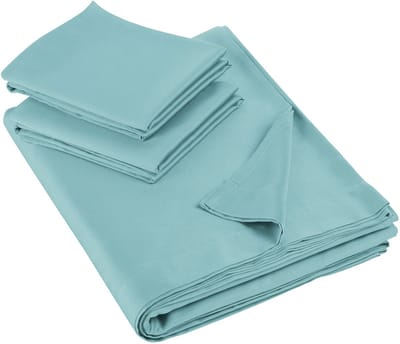 De Witte Lietaer Lakenset Olivia Sea Angel - 280 x 280 cm + 2x 60 x 70 cm - Satijnkatoen