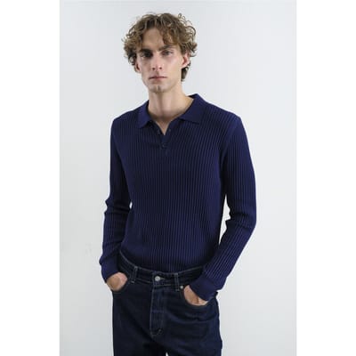 Slim Fit Poloshirt met Kraag