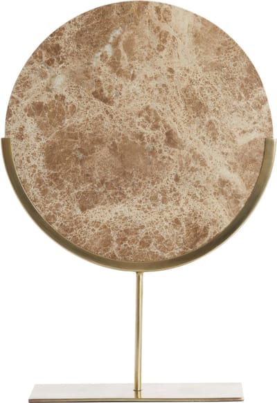 Light & Living Ornament Moreno - Bruin - 35x10x51,5cm - Luxe - Marmer