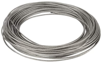 Roestvrijstalen Draad van 304, 20m Draadtouw van 2-3 mm, Sterk en Duurzaam voor Diverse Toepassingen en Projecten