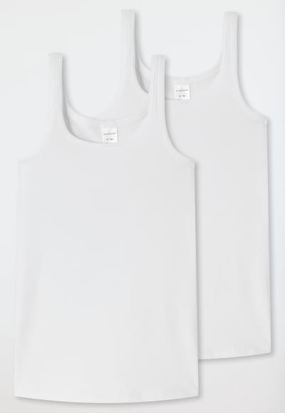 Tops, set van 2, wit - 95/5 140