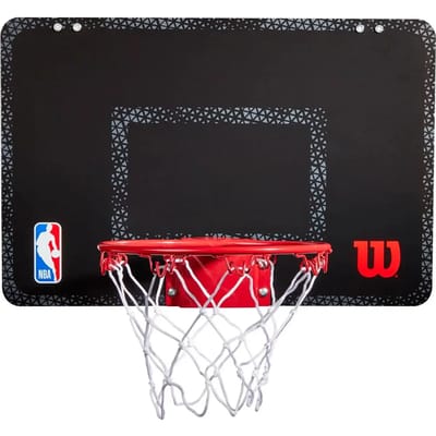 Wilson NBA Team Mini Basket + mini bal en 30 team stickers
