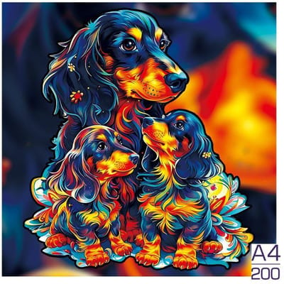 300 stuks Puzzel Kleur Kat Fijne Onregelmatige Vorm Puzzels Dankbaarheid Volwassenen Stressvermindering Familie Interactief Speelgoed Cadeau W13970WW-