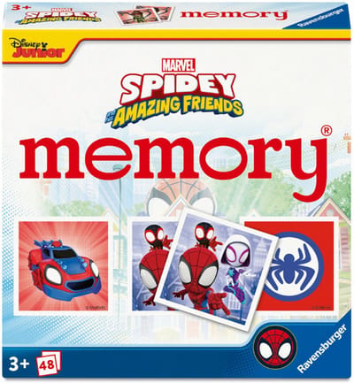 Ravensburger Memory - Spidey en Supervrienden - 48 Kaarten - Voor Kinderen 3+