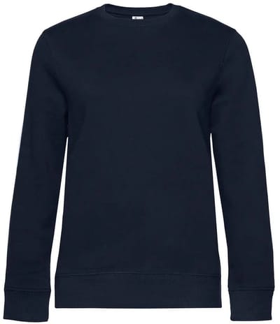 Dames sweatshirt met ronde hals B&C Queen