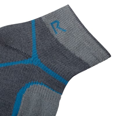 Regatta Dames/Dames Trail Merino Mix Enkelsokken (Donker staal/stormblauw)