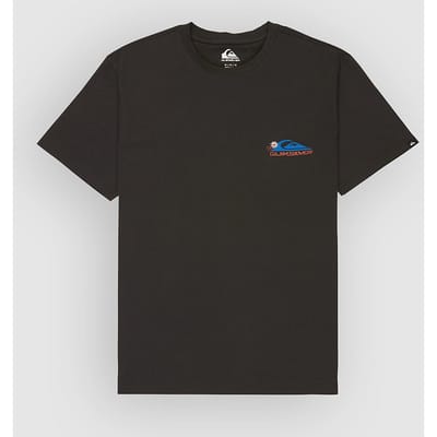 Quiksilver Ev Barrel Paradise T-shirt Met Korte Mouwen Zwart L Man