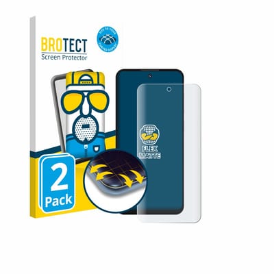 BROTECT - Screenprotector voor Oukitel C69 - Folie Beschermfolie matte volledig dekking 2 Stuks