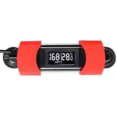 Visaquarium Thermometer HD Digitaal Display USB-voeding Waterdicht Kalibratietype Aquarium red