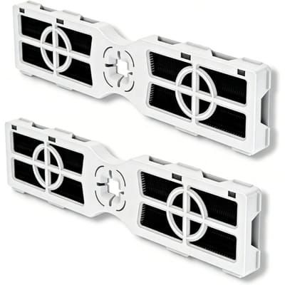 Filtre à air de réfrigérateur compatible avec Frigidaire PureAir AF 2 Filtre à air de réfrigérateur à charbon actif à clipser Remplacement 2 pièces