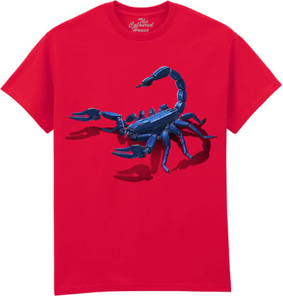 Schorpioen Metal Scorpion The Coloured House T-shirt S