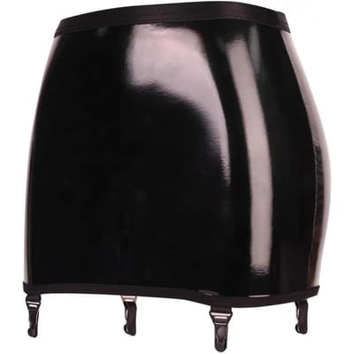 Sexy Meerdere Keuzes Luxe Jarretelgordel Vrouwen Glanzende Satijnen Miniskirt Metalen Clips Jarretel Suspender Gordel Voor Ol Sexy Danser Sm Spel M gray