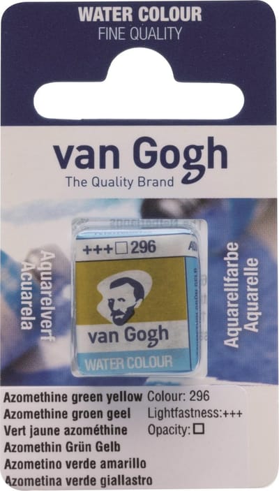 Aquarelverf - 296 Azomethine Groen Geelachtig - van Gogh - Napje