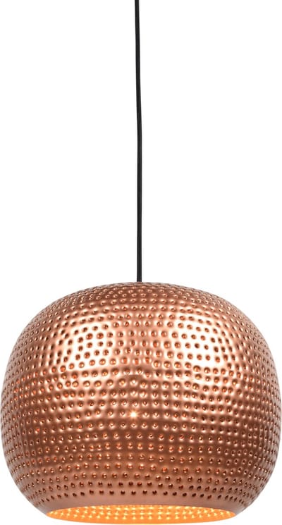 Urban Interiors Spike Bol Hanglamp Koper - Spijkergaten - Ø27