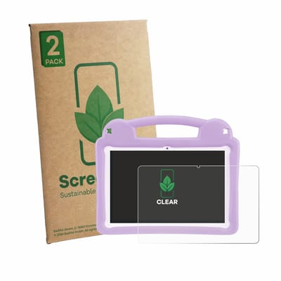 2 Stuks Screenprotector voor LETGOSPT Kids Tablet 10.1" - Hoogwaardige Beschermfolie transparant