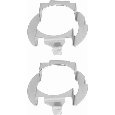 1 paire de supports d'adaptateur de phare LED H7 pour Benz Classe B Opel white