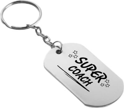 Akyol - super coach sleutelhanger - Coach - sporters - cadeau - 54 x 29mm