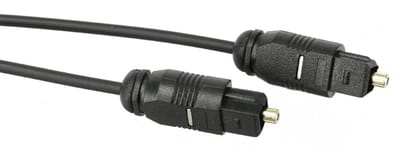 Kash 30L502 Toslink Digitale audio Aansluitkabel [1x Toslink-stekker (ODT) - 1x Toslink-stekker (ODT)] 1.50 m Zwart Ver