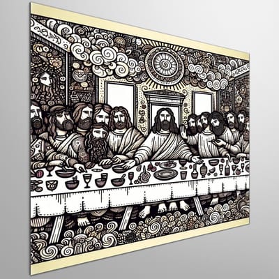 Kunstprint | Wanddecoratie | Dibond | 40 × 40 cm