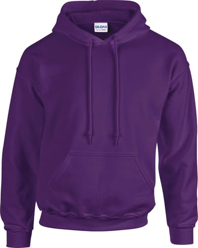 Gildan Heavy Blend™ Adult Hooded Sweatshirt GI18500 - purple - XXL