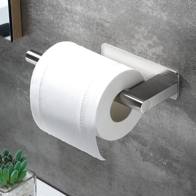 Wandhouder voor Toiletpapier van RVS - Ideaal voor Keuken, Badkamer en Toilet, Luxe en Duurzaam Design