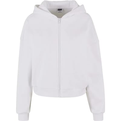 Urban Classics - Cozy Short Vest met capuchon - XL - Wit