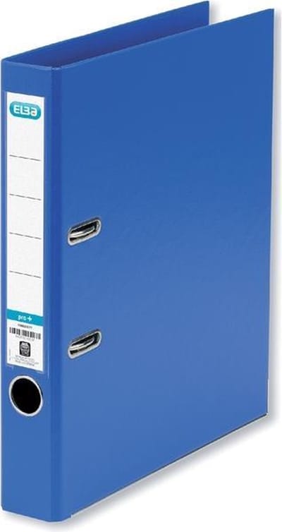 10x Ordner Elba Smart Pro+ A4 50mm - smal - PP blauw