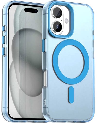 Techsuit CandyCase MagSafe - Hoesje - iPhone 17 - Blauw - MagSafe