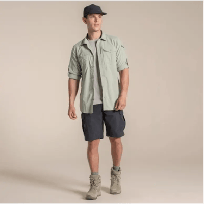 Craghoppers NosiLife Adventure LS Shirt III Heren (Maat - XXXL, Kleur - Bayleaf)