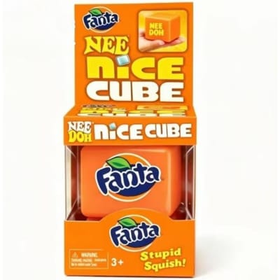 Schylling Needoh Nice Cube Stressverlichtend Speelgoed Knijpbaar Sensorisch Fidget Knijpblok Anti-angst Vent Speelgoed Voor Kinderen Volwassenen