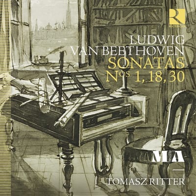 Tomasz Ritter - Beethoven: Sonatas N° 1, 18, 30 (CD)