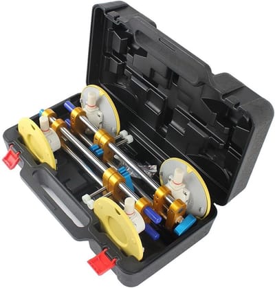 Naad Setter Kit - Nivelleringsgereedschap - Steen Verlijmen - Vacuüm Zuignappen - 6 Inch Diameter - Wit