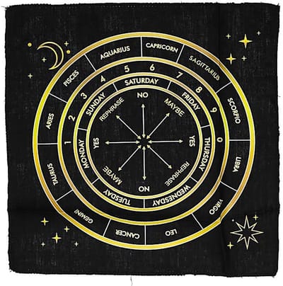 Pendelmat Astrologie – 20 cm x 20 cm