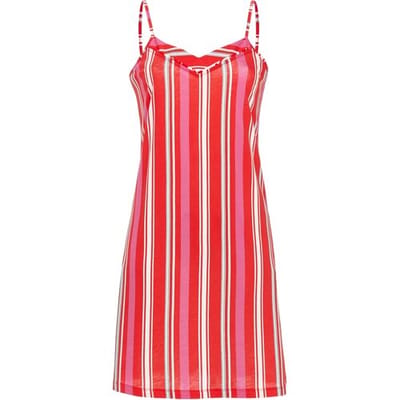 Ringella Rood roze gestreept nachthemd Rood vrouw 38