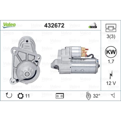 Starter VALEO 432672