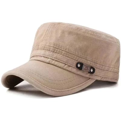 1 Stuk Lente En Herfst Platte Top Voor Mannen En Vrouwen Zachte Top Baseballpetten Met Fs Label, Buiten Vissen Zonnescherm, Dagelijks Gebruik One Size