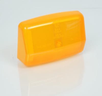 Cabochon de clignotant Siem pour Auto Piaggio 50 Ape Fl-Fl2 1989-1995 196338 / AVD orange Neuf