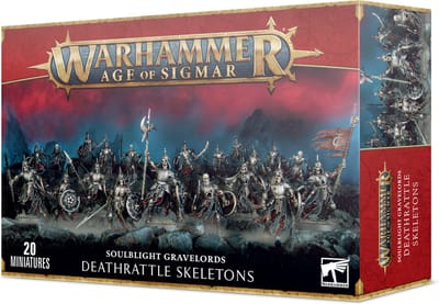 Age of Sigmar - Soulblight Gravelords - Deathrattle Skeletons