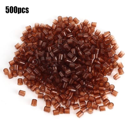 500 stuks Plastic Bruine Cel Cups Koninginnenteelt Honingbij Imkerijbenodigdheden black