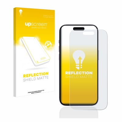 upscreen - Screenprotector voor Apple iPhone 14 Pro - Folie Beschermfolie anti glare matte