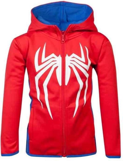 Marvel Spider-Man - Kids Teq Vest Met Capuchon Kinderen - Kids 98 - Rood