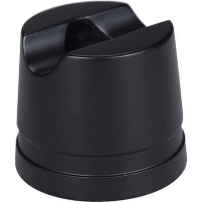 Man's handmatige scheermesstandaard Aluminium veiligheidsscheermesbasis Scheermesaccessoire mat zwarte kleur
