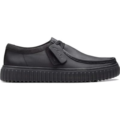 Clarks Torhill Lo - heren veterschoen - Zwart - maat 41 (EU) 7 (UK)