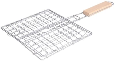 Dailygoody - Grillmand BBQ-rek - Herbruikbare Barbecuemat - Ideaal voor hamburgers en steaks - Roestvrij staal - Voor groente en vis - Geschikt voor o..