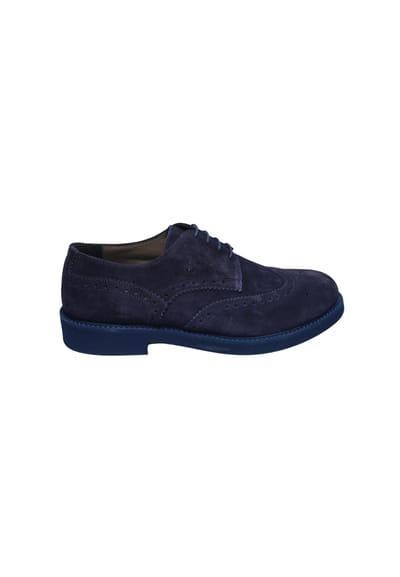 pb10323G9ecam750 Pollini Men Suede Blue