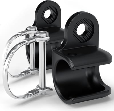 Fietskar Koppeling - 2 Stuks - Geschikt voor Thule - 66x39x33mm - Inclusief Veiligheidsspelden - Hoogwaardig Staal - Zwart